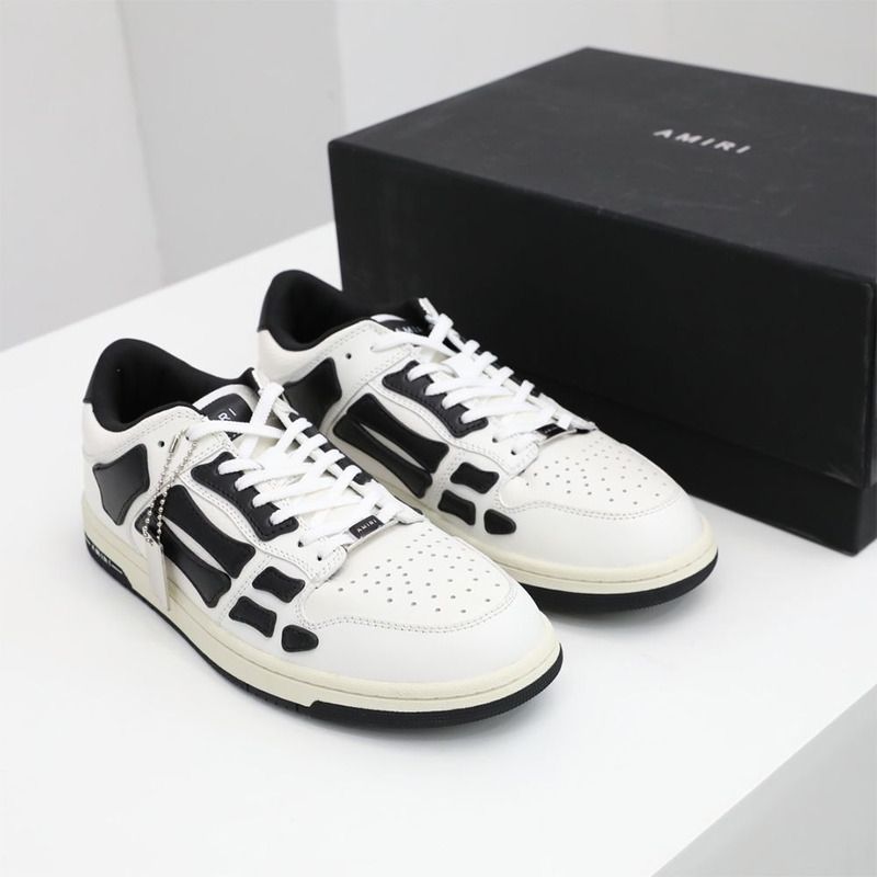 Amiri Skel-Top Low Sneaker White/Black