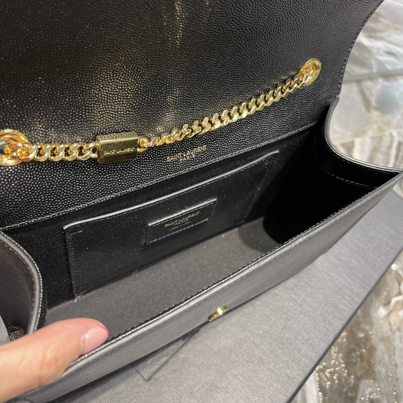 Saint Laurent Kate Shoulder Bag Black