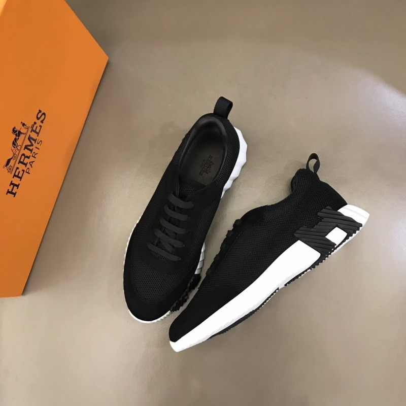 H**mes bouncing sneakers noir