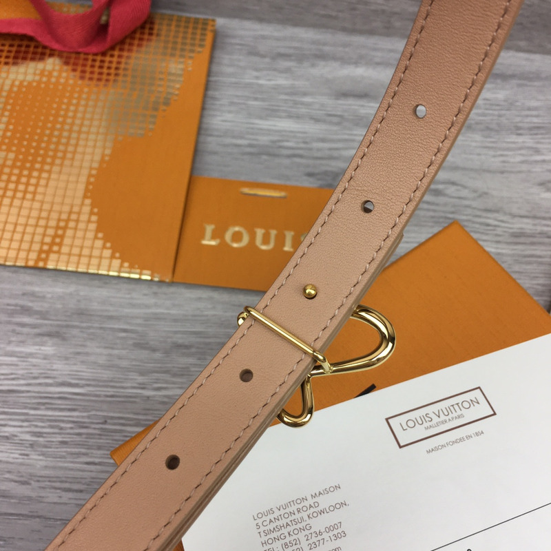 l**is V*t*n fall in love reversible belt monogram black brown