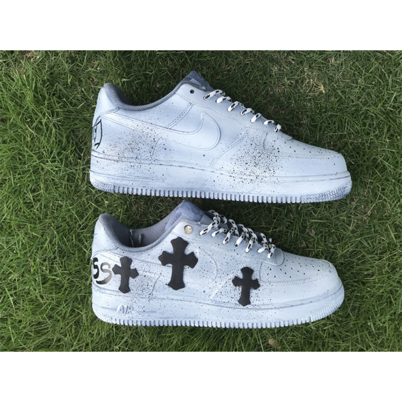 nike Ch*0me He**ts x nike air force 1 low