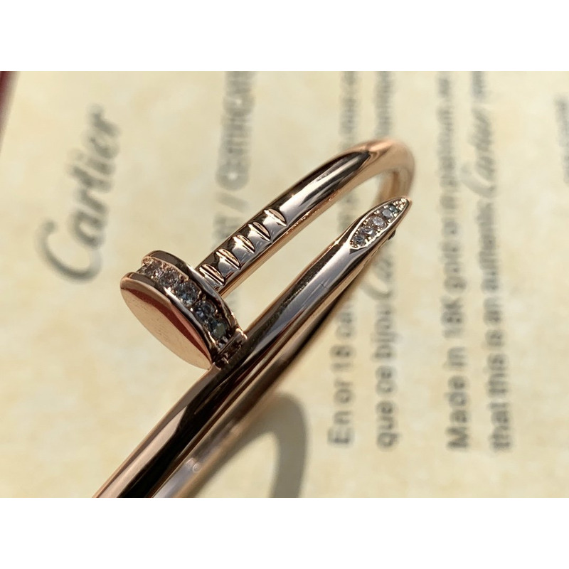 cartier juste un clou Di*m*nd bracelets rose gold