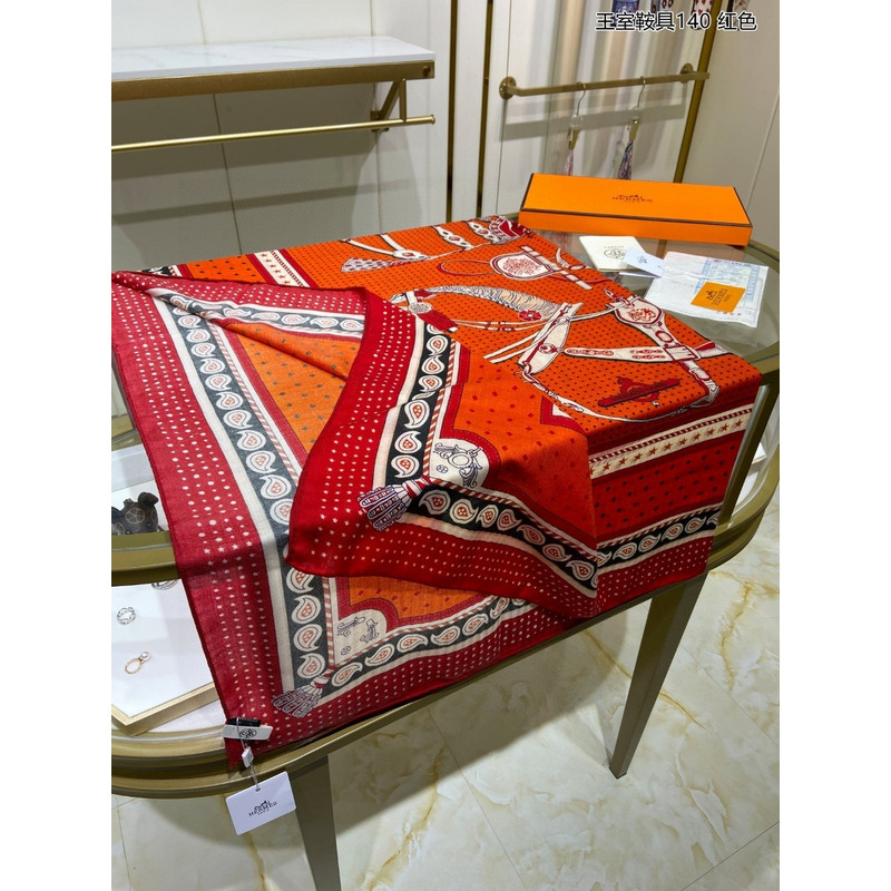 H**mes silk scarf in multicolor