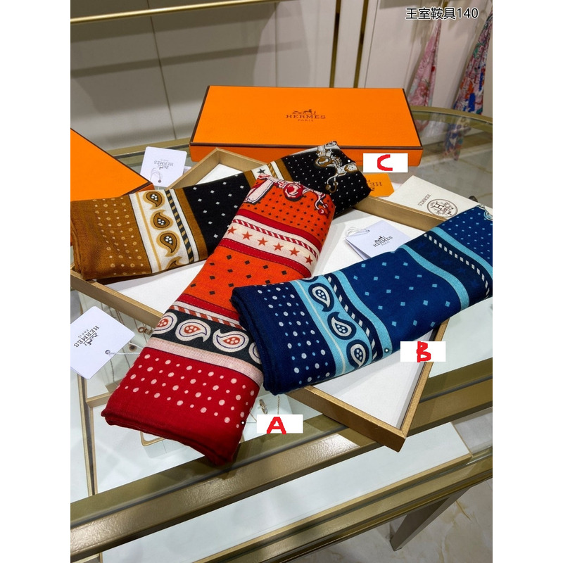 H**mes silk scarf in multicolor