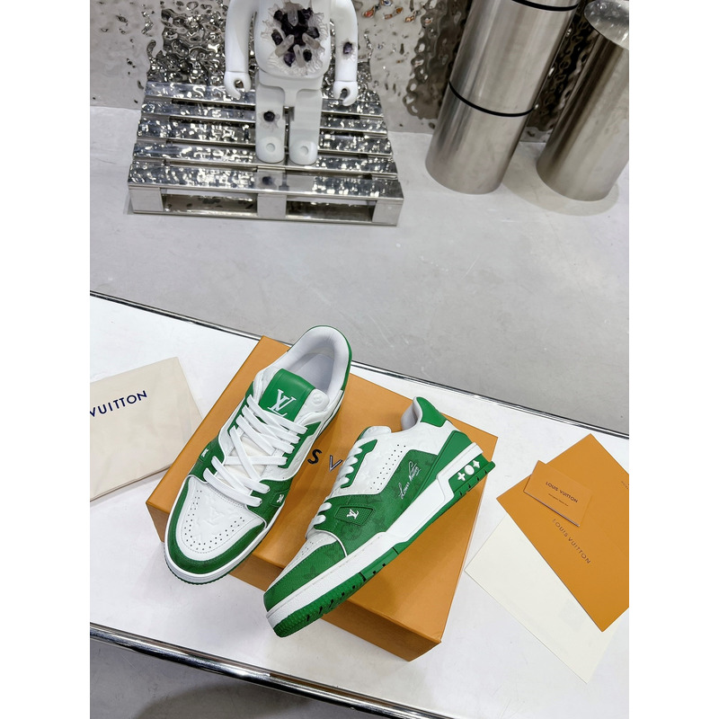 l**is V*t*n lv trainer sneaker green