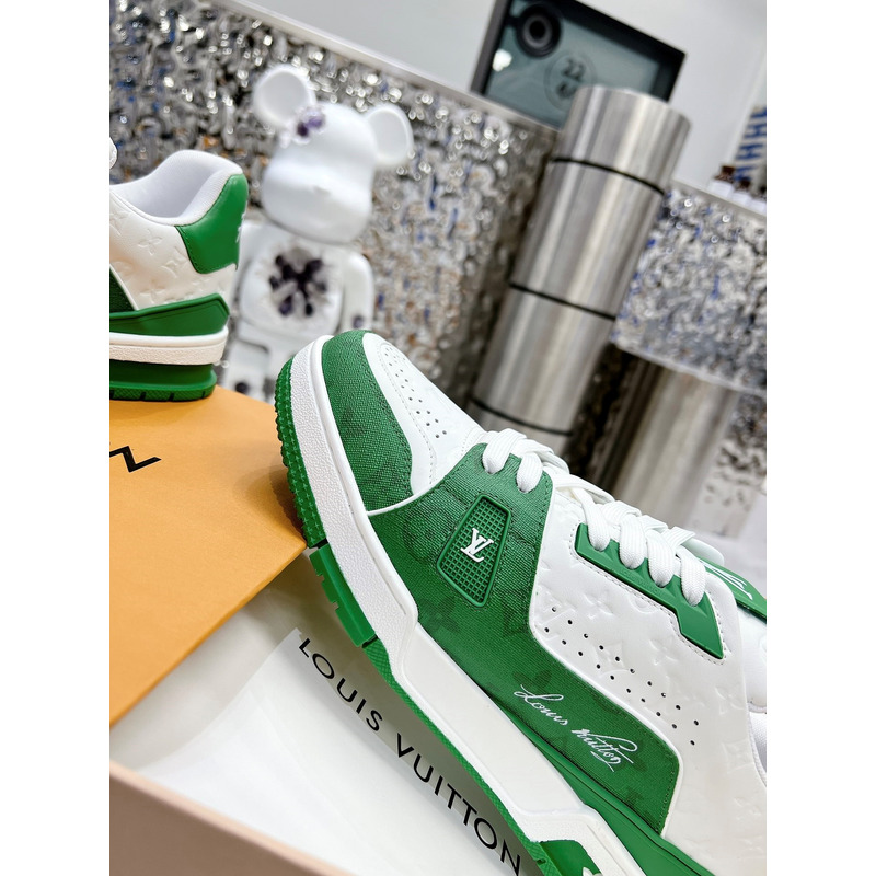 l**is V*t*n lv trainer sneaker green