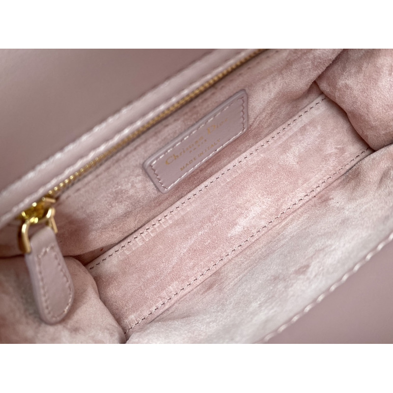 lady D*or lotus pink lamb bag