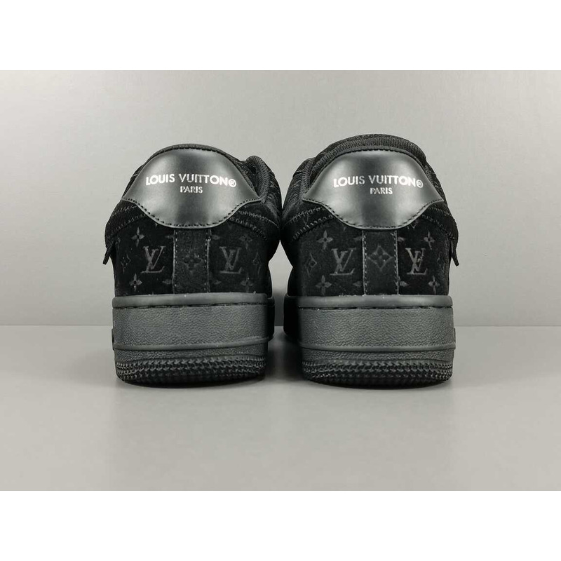 l**is V*t*n x air force 1 low triple black