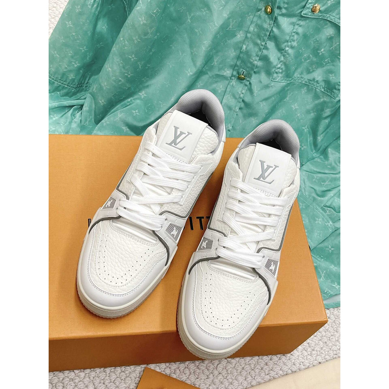l**is v*t*n monoCh*0me trainers white