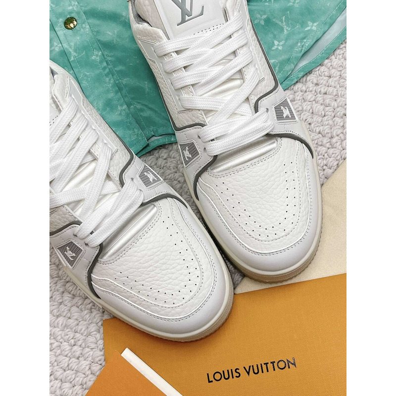 l**is v*t*n monoCh*0me trainers white