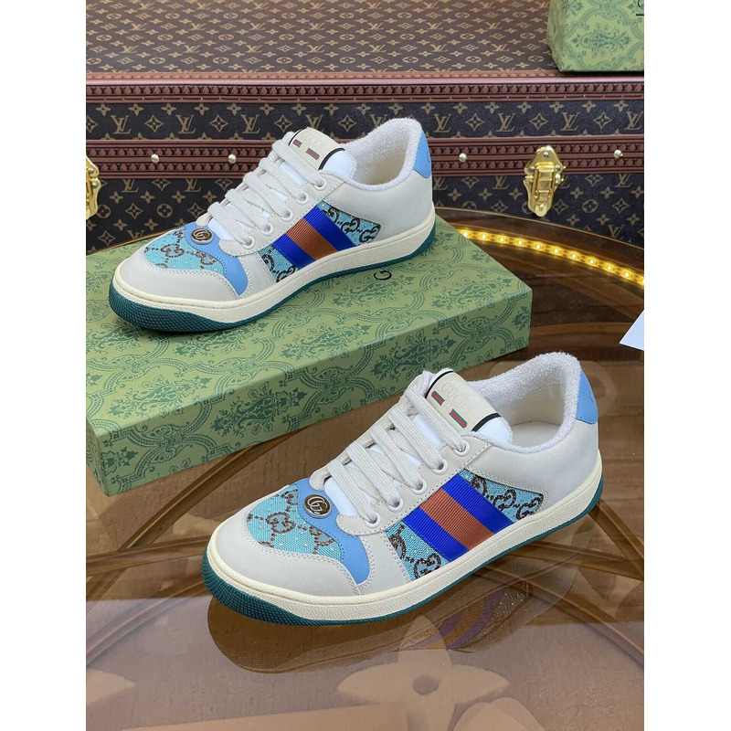 G*u*i G*u*i screener lace-up sneakers blue