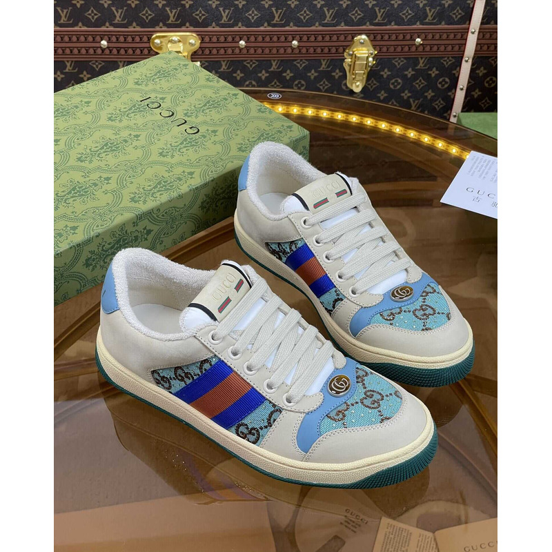 G*u*i G*u*i screener lace-up sneakers blue