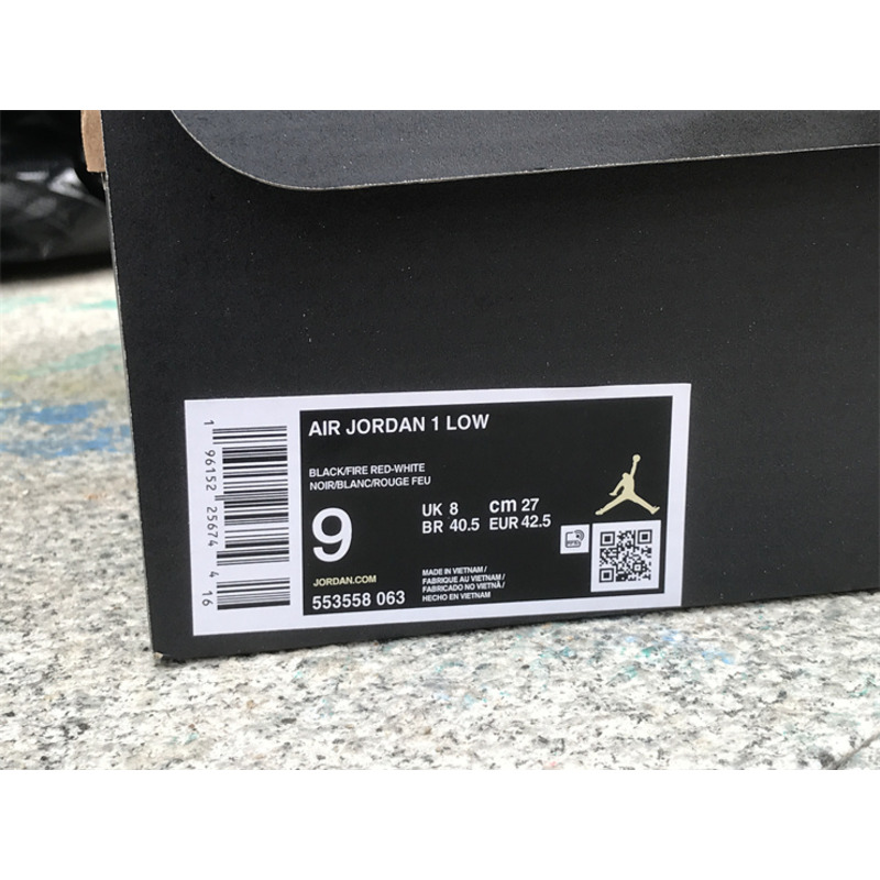 Jordan Air Jordan 1 Low Sneakers Black