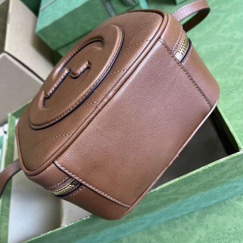G*u*i blondie series handbag brown