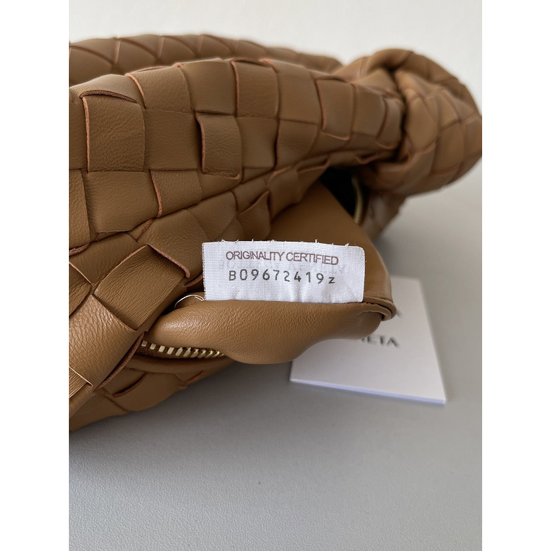 Bo*te*ga ve*ne*ta jodie mini jodie tote bag caramel