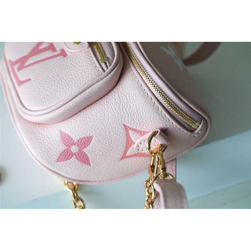 l**is V*t*n lv by the pool mini bumbag natural gradient pink