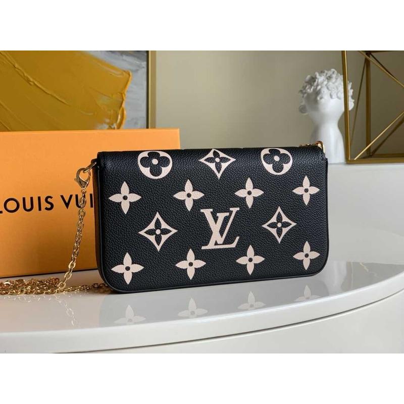 l**is V*t*n félicie pochette bags monogram empreinte leather