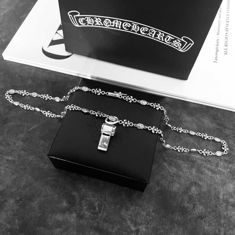 Ch*0me heart whistle pendant necklace