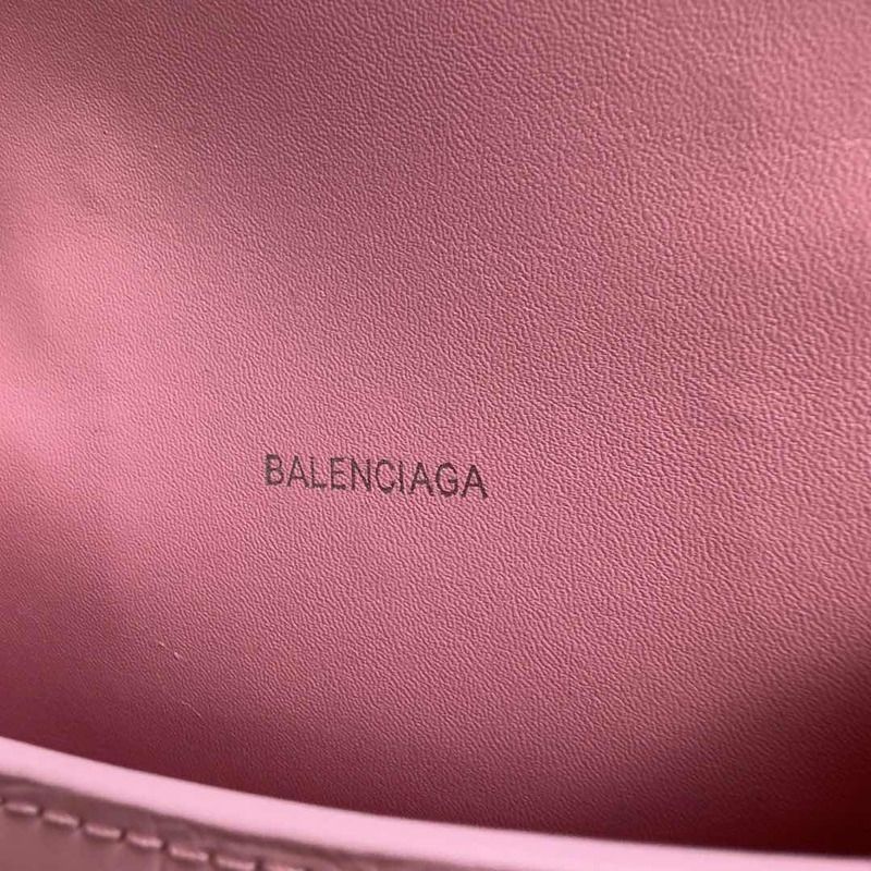 Ba*len*cia*ga hourglass small top handle bag pink