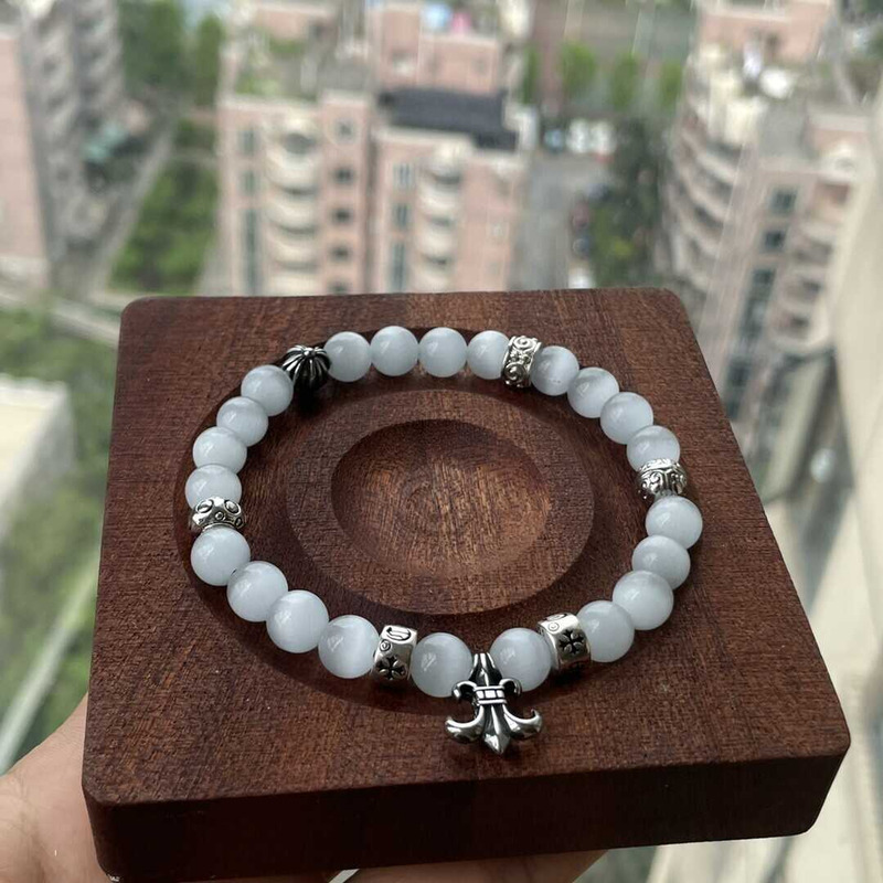 Ch*0me heart bead bracelet