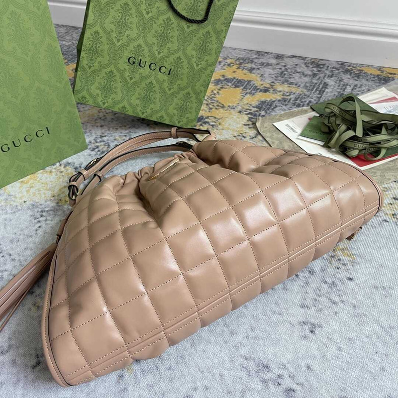 G*u*i deco medium tote bag beige