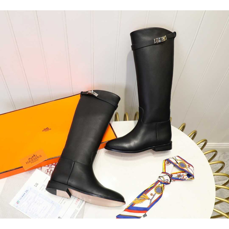 H**mes faustine boot black