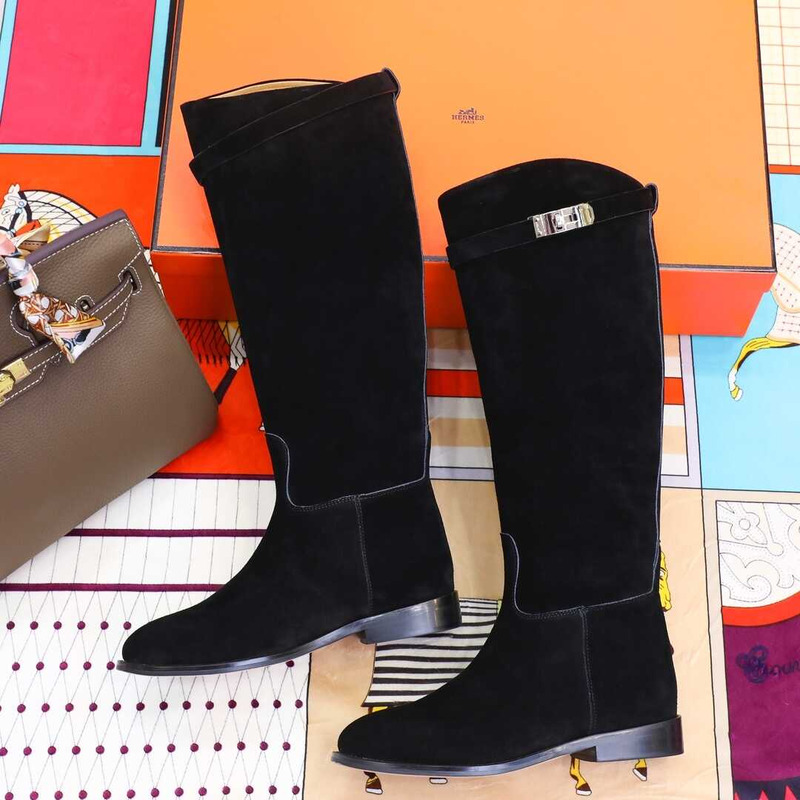 H**mes faustine boot black