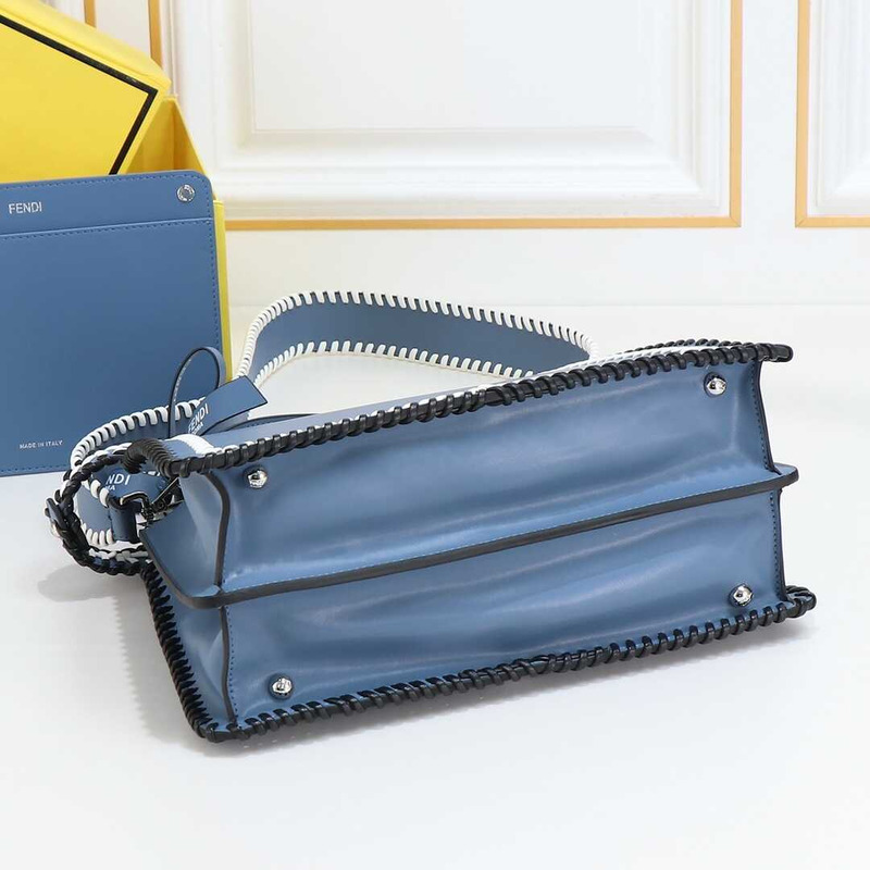 F**di peekaboo iseeu bag blue