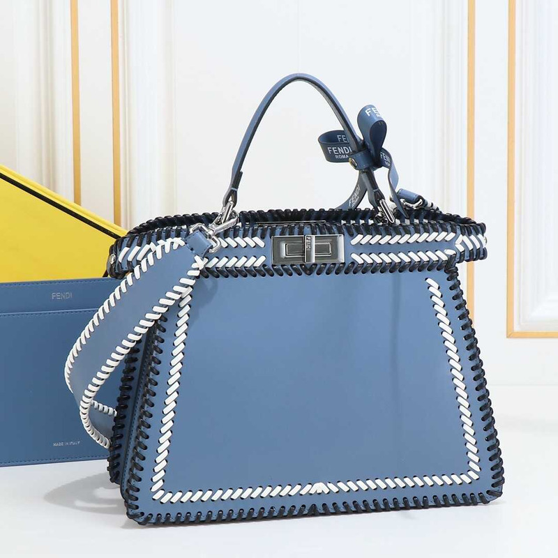 F**di peekaboo iseeu bag blue