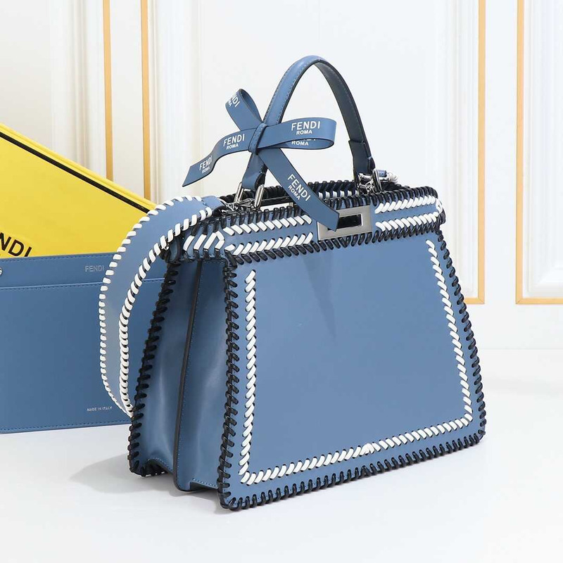 F**di peekaboo iseeu bag blue