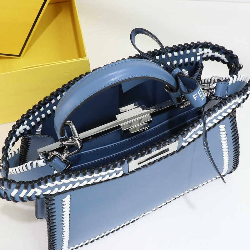 F**di peekaboo iseeu bag blue