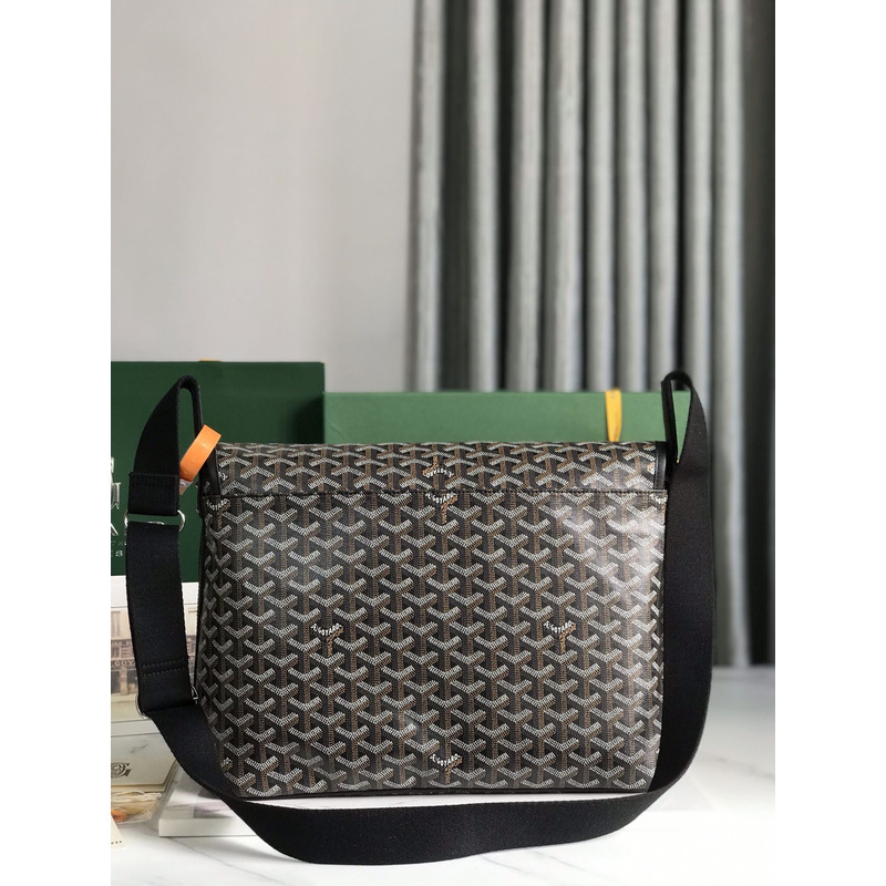 Go*ard black Go*ardine capetien messenger bag