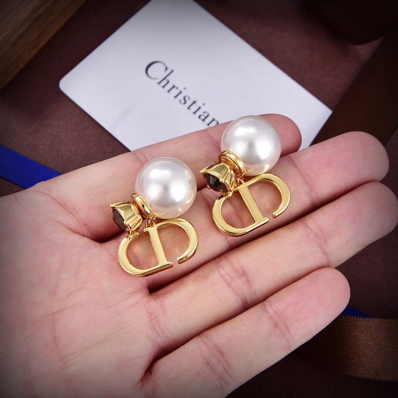 D*or ch**an ostume jewelry elegant style formal style bridal earrings gold