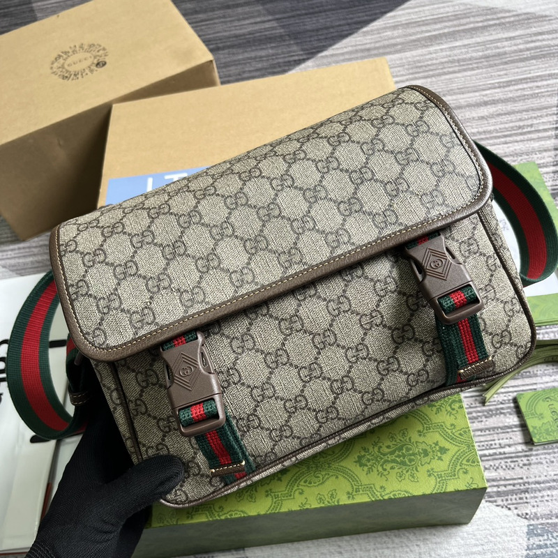 g*u*i gg message bag beige and ebony gg S*p*e