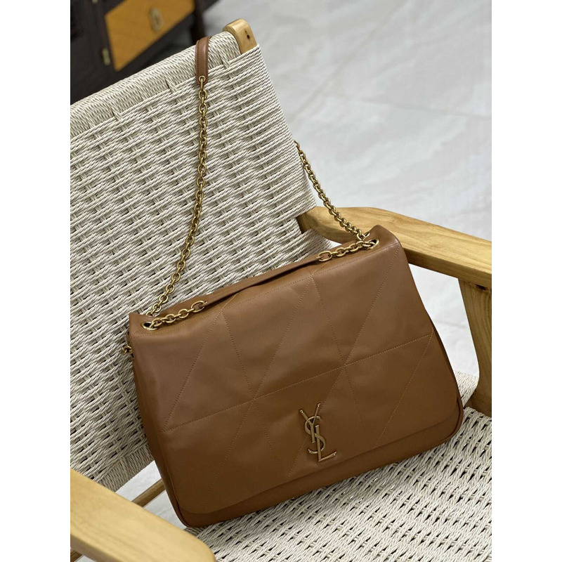 Saint Laurent Jamie 4.3 Lambskin Brown