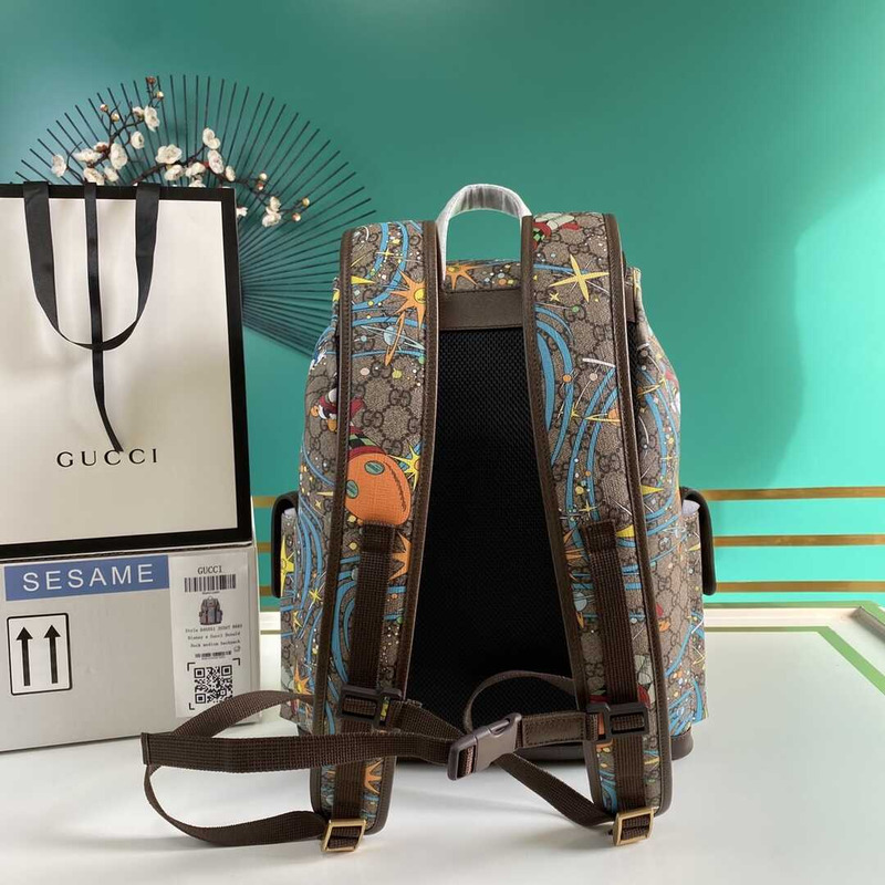 G*u*i x disney limited backpack beige