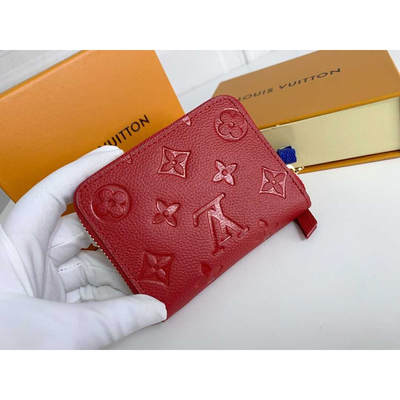 l**is V*t*n zippy coin purse padlock red