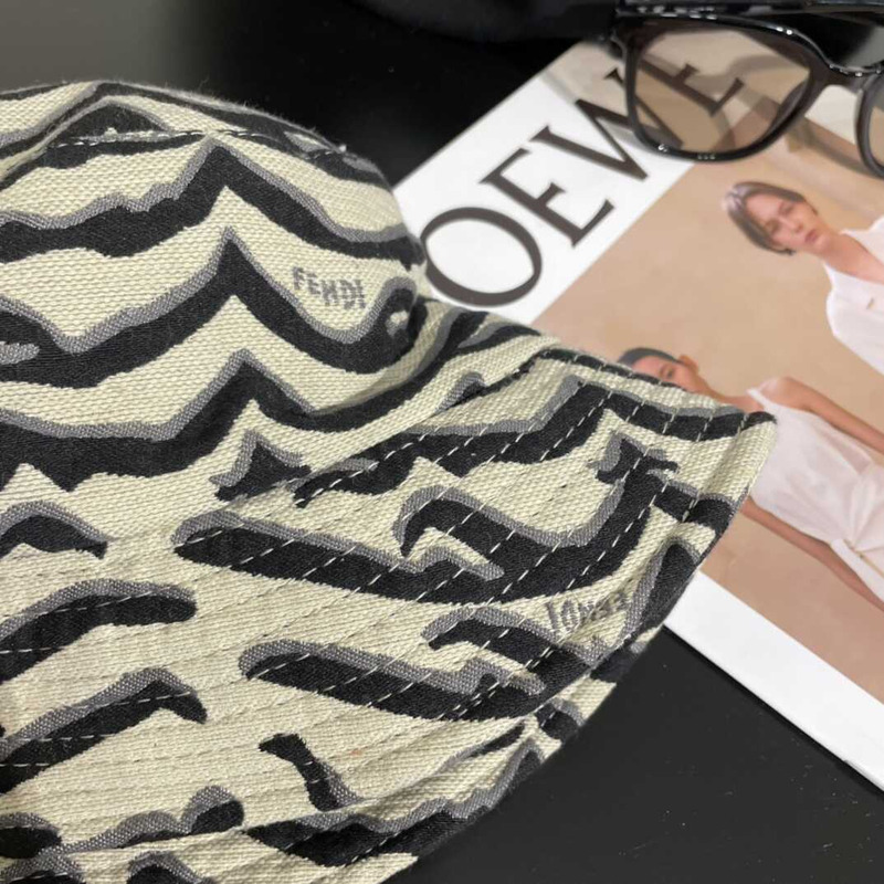F**di tiger stripes bucket cap