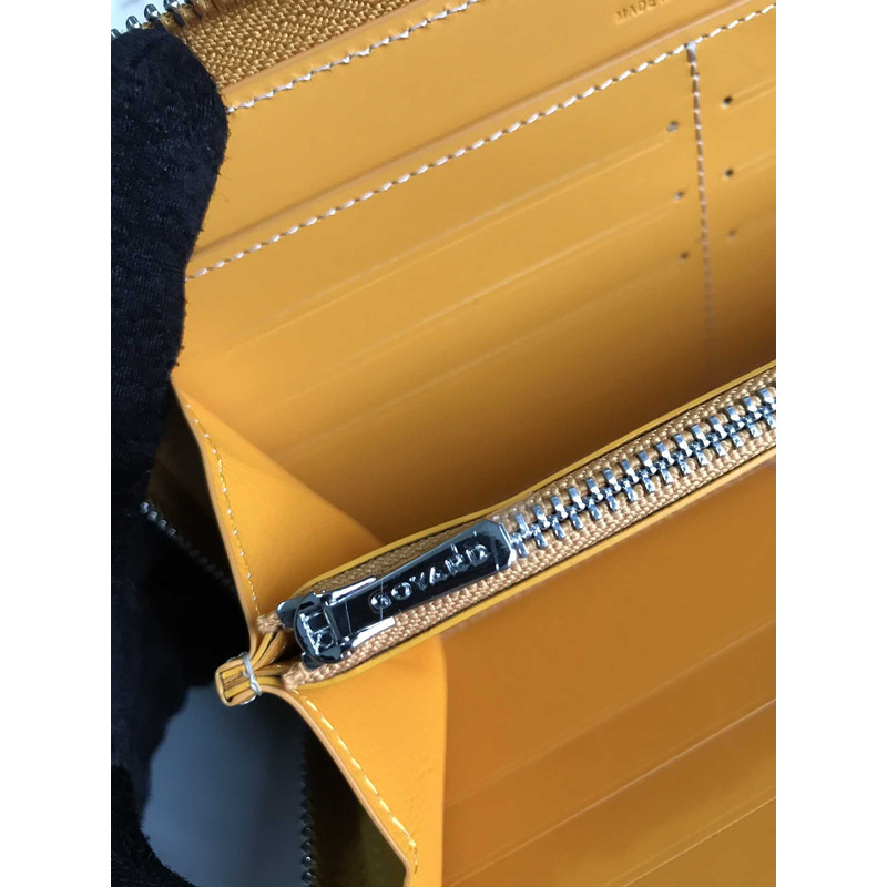 Go*ard matignon canvas wallet yellow