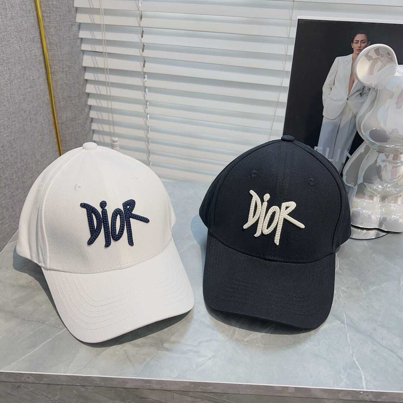 D*or logo baseball cap white
