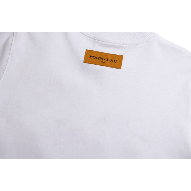 l**is V*t*n looney tunes bugs bunny breast print - t-shirt imprimé white
