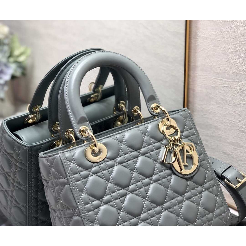 D*or lady D*or grey bag med