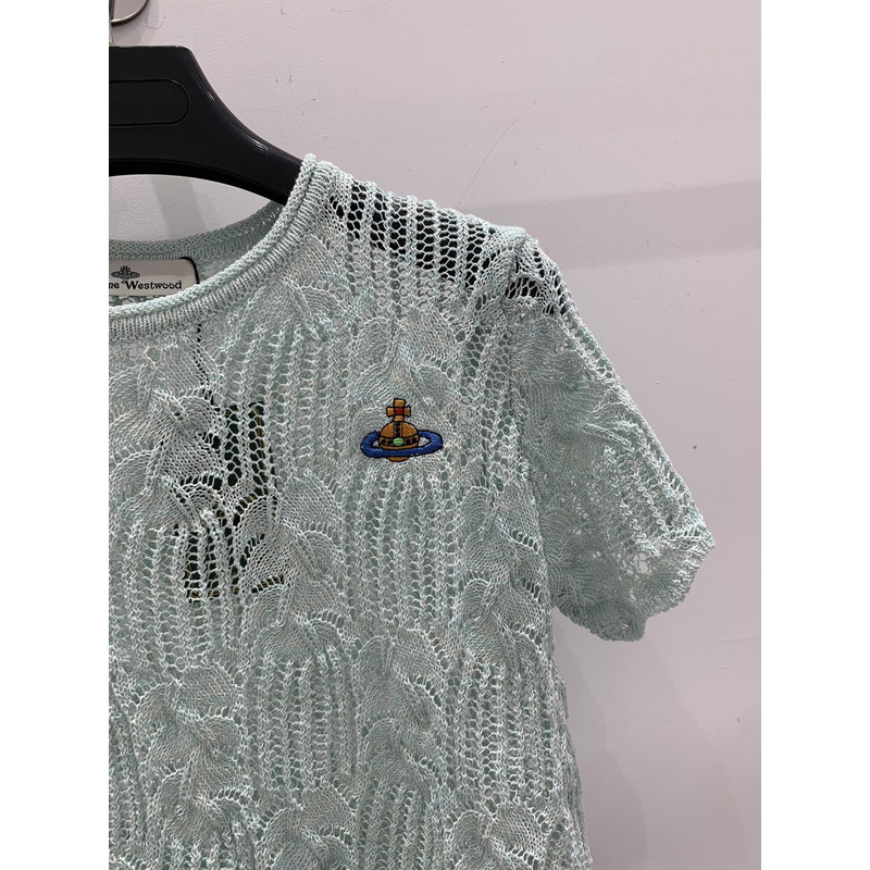 u1u1enne westwood knit top green