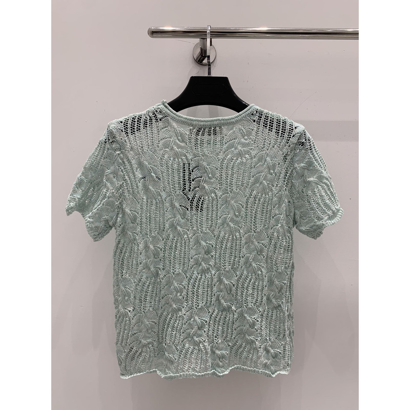 u1u1enne westwood knit top green