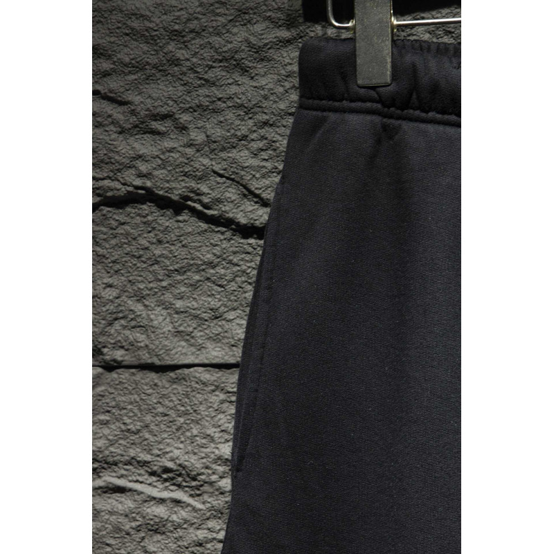 Ch*0me heart embroidered cotton shorts black
