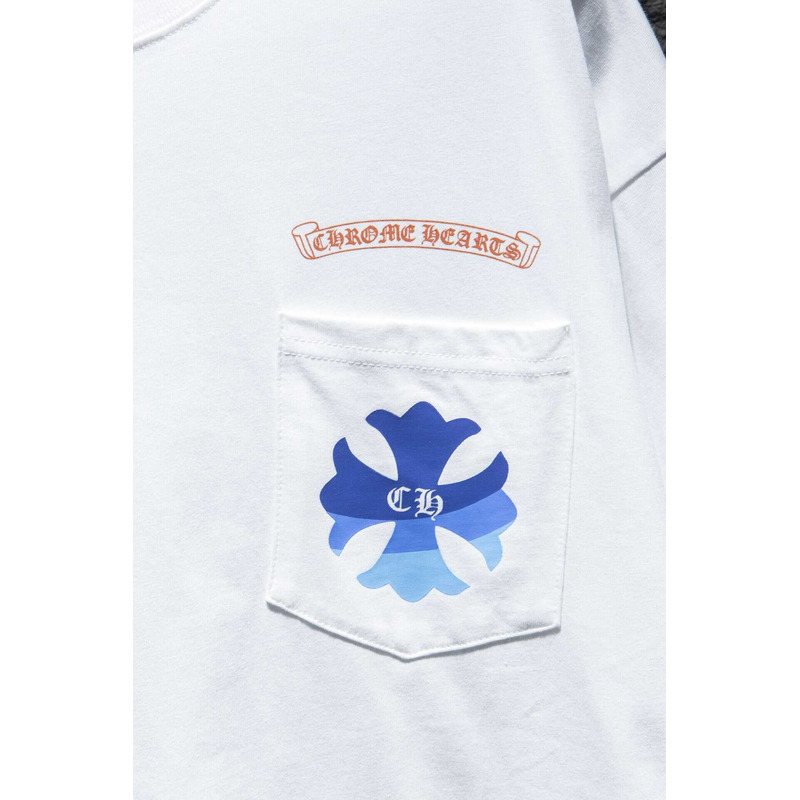 Ch*0me heart logo t-shirt cotton white