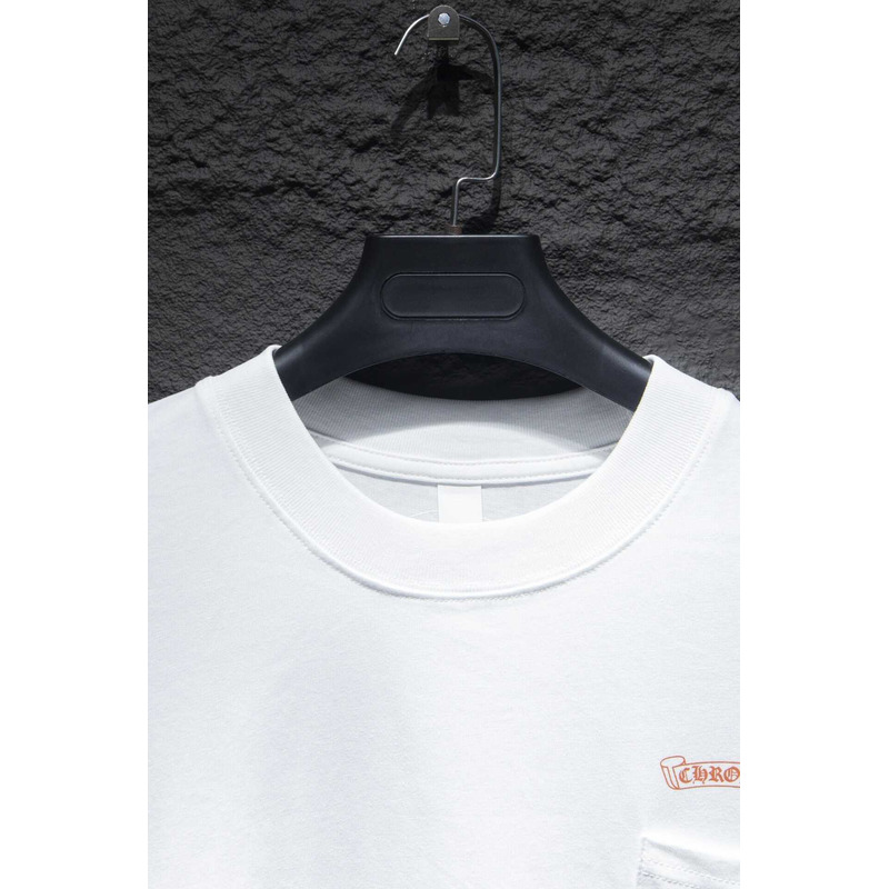 Ch*0me heart logo t-shirt cotton white
