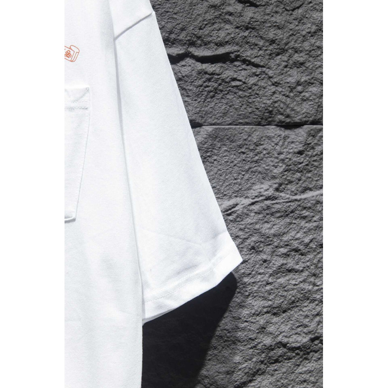 Ch*0me heart logo t-shirt cotton white