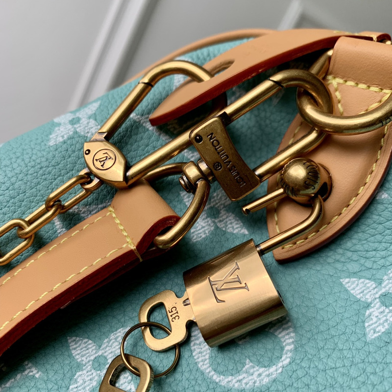 l**is V*t*n speedy p9 bandoulière turquoise