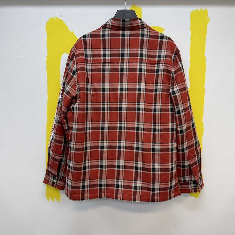 Ch*0me heart long sleeves shirts red